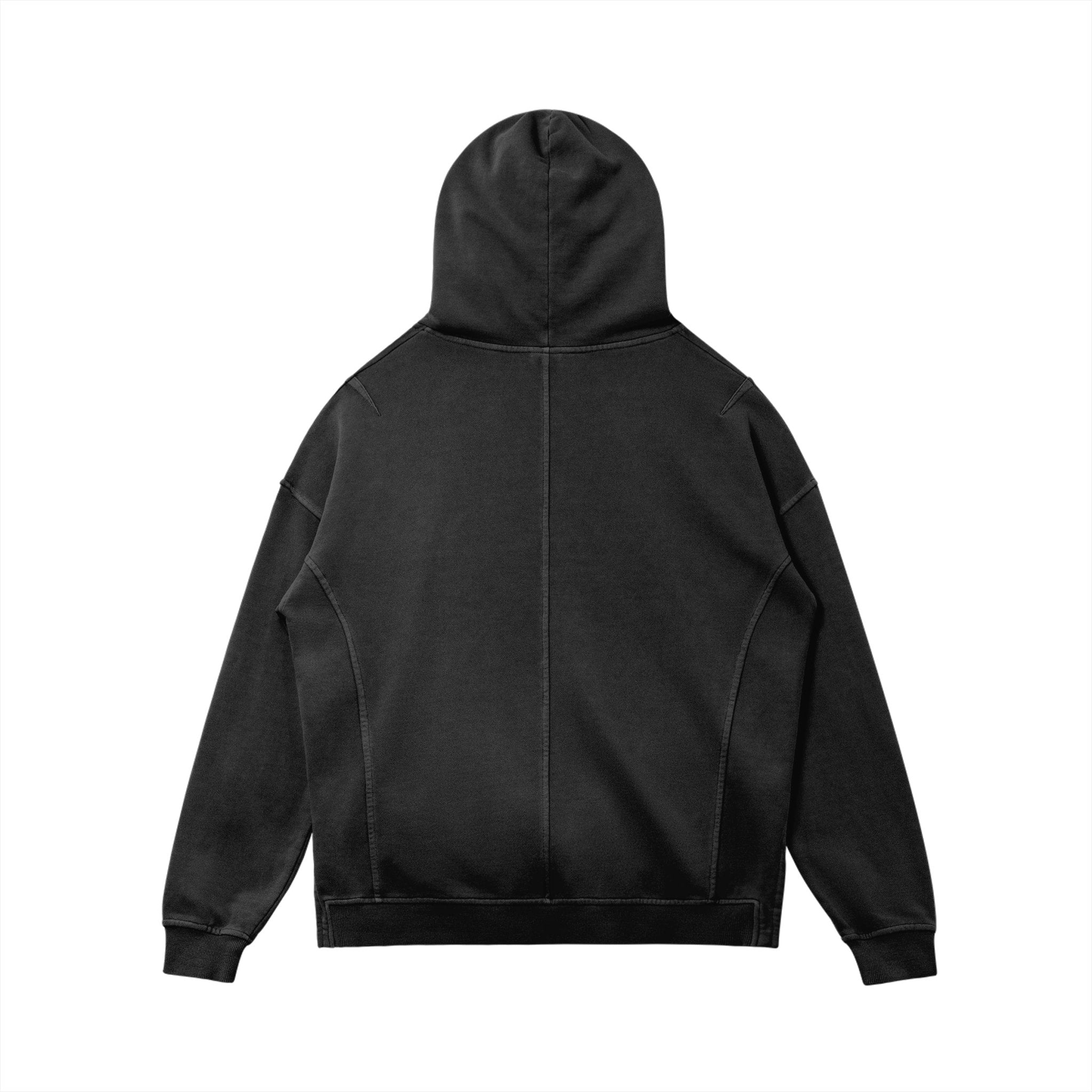 The Elements Washed Turtleneck Hoodie 100% Cotton