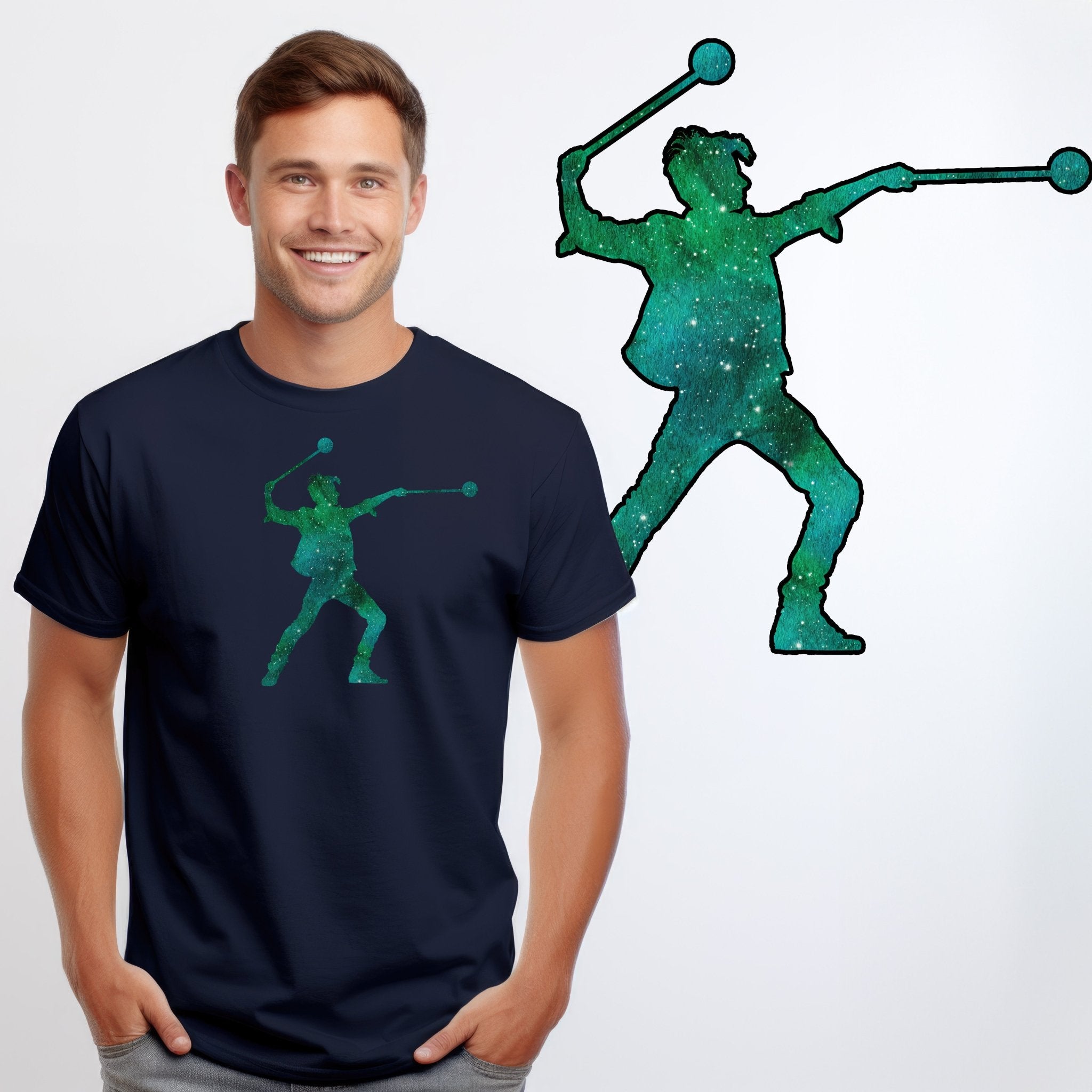 Poi Galaxy Tee, Men