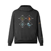 The Elements Washed Turtleneck Hoodie 100% Cotton